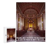 Puzzle 500 PCS per Adolescenti Christ Quote to Remember 6 Puzzle per Adulti Gioco Pratico Decorazione della Casa Compleanno E Natale 500 PCS