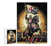 Puzzle 500 PCS Per Adolescenti Deus Vult Godfrey Leads Puzzle Per Adulti Giocattoli Antistress Difficile Difficile Per È Ideale Come Regalo 500 PCS