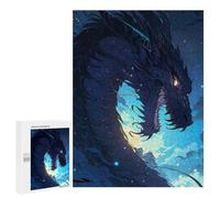 Puzzle 500 PCS Per Adolescenti Dragon Fantasy Artwork -3 Puzzle Per Adolescenti Migliora La Memoria Difficile Da Completare Divertimento in Famiglia E Serata Di Giochi 500 PCS