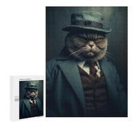 Puzzle 500 PCS Per Adolescenti Gangster Cat 2 Puzzle Per Adulti Giochi Rilassanti Perfetto Per Decorare E Regalare A Tutta La Famiglia 500 PCS