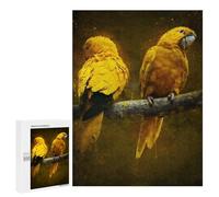 Puzzle 500 PCS per Adolescenti Giallo Parrot Puzzle Giochi Famiglia Assemblaggio Modelli Compleanno E Natale 500 PCS