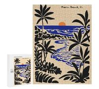Puzzle 500 PCS Per Adolescenti Mexico Beach, Florida, Beach Scene Puzzle Per Adolescenti Migliora La Memoria Difficile Da Completare Divertimento in Famiglia E Serata Di Giochi 500 PCS
