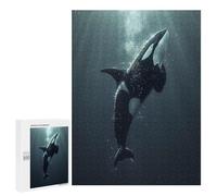 Puzzle 500 PCS Per Adolescenti Ocean Orca Whale Killer Puzzle Per Adulti Giocattoli Antistress Difficile Difficile Per È Ideale Come Regalo 500 PCS