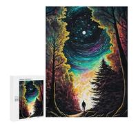 Puzzle 500 PCS per Adolescenti Paint The Silent Night Puzzle per Adulti Set Pratico Regalo di Compleanno Regalo Di Compleanno, Regali, 500 pz