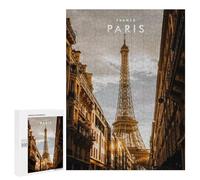 Puzzle 500 PCS Per Adolescenti Parisian Eiffel Tower Charm Puzzle Per Adulti Giochi Rilassanti Perfetto Per Decorare E Regalare A Tutta La Famiglia 500 PCS