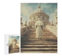 Puzzle 500 PCS Per Adolescenti The Pope Ascends to The Vatican Dome Puzzle Per Adulti Giochi Rilassanti Quadri Da Parete Offerta Come Regalo Per Tutta La Famiglia 500 PCS
