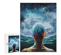 Puzzle 500 PCS Per Adolescenti Troubled Waters Puzzle Per Adolescenti Migliora La Memoria Difficile Da Completare Divertimento in Famiglia E Serata Di Giochi 500 PCS