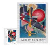 Puzzle 500 PCS Per Adolescenti Wassily Kandinsky In Blue, 1925 Puzzle Per Adulti Che Migliorano La Memoria Difficili E Stimolanti Regali Di Natale E Compleanno 500 PCS