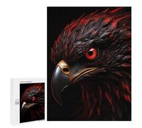 Puzzle 500 PCS Per Adulti Eagle Red And Black Animal Puzzle Per Adulti Giochi Rilassanti Regali Per Donne Per Compleanno, Natale 500 PCS