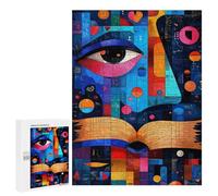 Puzzle 500 PCS Per Adulti Expressionist Geometry Knowledge - Vibrant Puzzle Rompicapo Gioco Regalo Per Donne Attività Divertenti Da Fare A Casa 500 PCS