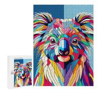 Puzzle 500 PCS Per Adulti Koala Wpap Pop Art Puzzle Rompicapo Gioco Regalo Per Donne Attività Divertenti Da Fare A Casa 500 PCS