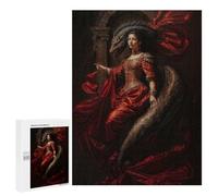 Puzzle 500 PCS Queen of The Midnight Goddess Lilith Puzzle Per Adolescenti Giochi Rilassanti Sfida Difficile Regali Unici Per Compleanno E Natale 500 PCS