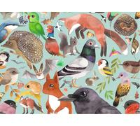 Puzzle 500 pezzi Abitanti dei giardini