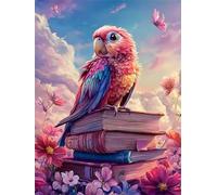 Puzzle 500 pezzi Adulti, Giochi Educativo e Giocattoli Sfida, Puzzles Divertenti per Uomo e Donna, jigsaw puzzle Adulti Regalo, Tema:Nuvola del libro dei pappagalli