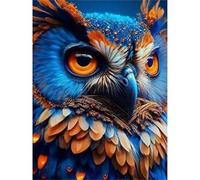 Puzzle 500 Pezzi Adulti Gufo occhio giallo, Fai da Te puzzle difficili adulti 500 pezzi 52x38cm, Intrattenimento Creativo, Divertimento, Gioco di Abilità per Tutta la Famiglia