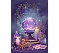Puzzle 500 Pezzi Adulti Palla magica viola, Fai da Te puzzle difficili adulti 500 pezzi 52x38cm, Intrattenimento Creativo, Divertimento, Gioco di Abilità per Tutta la Famiglia
