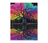 Puzzle 500 Pezzi Albero della Vita, Gioco Educativo e Stimolante, Sviluppare Memoria, Logica e Manualità, Giochi Rilassamento e Intelligence Puzzle per Adulti 500 Pezzi