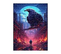 Puzzle 500 Pezzi Animale Città, Gioco Educativo e Stimolante, Sviluppare Memoria, Logica e Manualità, Giochi Rilassamento e Intelligence Puzzle per Adulti 500 Pezzi