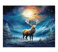 Puzzle 500 pezzi, Animale del Cielo Stellato Puzzle Classici per Adulti, Giocattoli di Gioco Impegnativi, puzzle Impossibile, Puzzles per Gioco Familiare, Regalo per Amore e Amico 52 x 38 cm