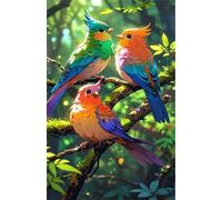 Puzzle 500 Pezzi Animale Pappagallo, Puzzle Impossibili Gioco Educativo Sviluppa Pazienza e Destrezza, Lettere sul Retro Facile Montaggio, Regalo per Uomini Donne e Anziani 52 x 38 cm