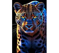 Puzzle 500 Pezzi Animali Leopardi Puzzle per Adulti, Difficile e Sfidante con Poster Idea Regalo per Appassionati Puzzle Classici