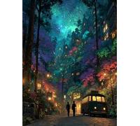 Puzzle 500 Pezzi, Castello dei Sogni, Puzzles Classiques, Giochi Rilassamento e Intelligence, Puzzle per Gioco Familiare, Regalo per Amore e Amico(500PCS)