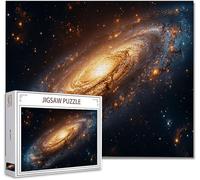 Puzzle 500 Pezzi Cielo stellato Puzzle Grandi Adulti Difficili Impossibili Legno Arte Jigsaw Sviluppa La Coordinazione Occhio-Mano Con Poster Incluso, Compact Box Idea Regalo Uomo e Donna 52x38cm Y-5