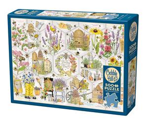 Puzzle 500 Pezzi Cobble Hill Busy as a Bee 45006 Qualità USA Random Cut
