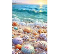 Puzzle 500 Pezzi Conchiglia Dell'Oceano All'Alba Giochi educativo e Giocattoli Sfida Puzzle Impossible Jigsaw Puzzle Classici per Adulti 52 x 38 cm 500 Pezzi Puzzle Adulti