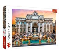 Puzzle 500 pezzi Fontana di Trevi, Roma Trefl