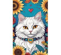 Puzzle 500 Pezzi Gatti Girasoli Giochi educativo e Giocattoli Sfida Puzzle Impossible Jigsaw Puzzle Classici per Adulti 52 x 38 cm 500 Pezzi Puzzle Adulti