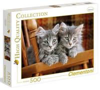 Clementoni - Puzzle Gattini - 500 Pezzi