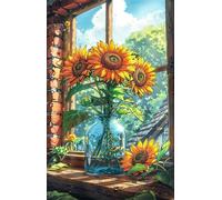 Puzzle 500 Pezzi Girasoli dei Cartoni Animati Puzzle Adulti 52 x 38 cm Giochi Rilassamento e Intelligence 500 Pezzi Puzzles per Uomini e Donne Regalo Creativo per il Relax