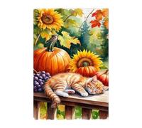 Puzzle 500 Pezzi, Girasoli Frutta Gatti Puzzles, Gioco Educativo Sviluppare Osservazione e Logica, Puzzle 500 Pezzi per Adulti