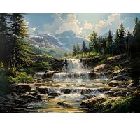 Puzzle 500 Pezzi Giungla Fiumi Puzzle Adulti 52 x 38 cm Giochi Rilassamento e Intelligence 500 Pezzi Puzzles per Uomini e Donne Regalo Creativo per il Relax