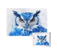 Puzzle 500 Pezzi Gufo Puzzle Animale Grandi Dimensioni per Adulti Con Scatola di Imballaggio e Immagini di Riferimento, Giochi Rilassamento e Intelligence, Come Regalo per Amici e Amanti M-438