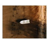 Puzzle 500 Pezzi Idea Regalo uomo e uonna -Barca,sabbia,vista aerea 52x38cm