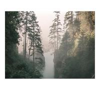 Puzzle 500 Pezzi Idea Regalo uomo e uonna -Gola,fiume,nebbia 52x38cm