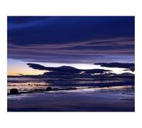 Puzzle 500 Pezzi Idea Regalo uomo e uonna -Nuvole,mare,buio,blu 52x38cm