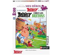 Puzzle 500 pezzi Nathan Asterix, Asterix presso i bretoni (36x50 cm)
