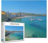 Puzzle 500 Pezzi paesaggio Puzzle Grandi Adulti Difficili Impossibili Legno Arte Jigsaw Sviluppa La Coordinazione Occhio-Mano Con Poster Incluso, Compact Box Idea Regalo Uomo e Donna 52x38cm A-22