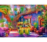 Puzzle 500 pezzi Pappagalli in paradiso