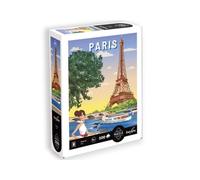 Puzzle 500 pezzi Parigi - Fuga Vintage lungo la Senna - Nouvo