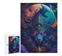 Puzzle 500 pezzi per adulti Dragon's Moonlit Majesty Puzzle per adulti Giochi divertenti per divertimento in famiglia Offerta come regalo per tutta la famiglia 500 pezzi