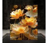 Puzzle 500 Pezzi per Adulti,Puzzles Artistico,Loto d'oro puzzle Fai da te Intrattenimento Creativo, puzzles Classico Regali per la casa