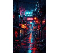 Puzzle 500 Pezzi per Adulti, Vista Notturna Città, Esercitare la Memoria, Migliorare la Concentrazione Lettere sul Retro, Giocattolo Regalo per Uomini Donne e Anziani 52 x 38 cm