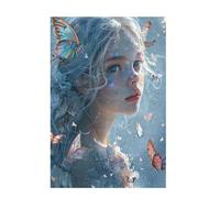 Puzzle 500 Pezzi Ragazza Puzzle Sogno Adulti Arte Grandi Dimensioni Jigsaw di Legno con una Scatola, Impossibili Jigsaw Gioco Familiare for Adulti Principiante, Home Decor Regalo Donna 52x38cm D-841