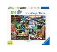 Ravensburger- Après-Ski Extra Large Puzzle, 16442