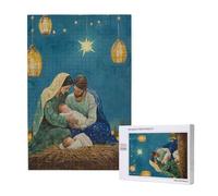 Puzzle 500 Pezzi Religione Puzzle Gesù Grandi Dimensioni per Adulti Con Scatola di Imballaggio e Immagini di Riferimento, Giochi Rilassamento e Intelligence, Come Regalo per Amici e Amanti M-1759