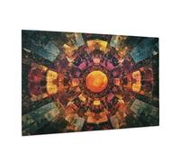 Puzzle 500 Pezzi Retrò Puzzle Adulti Paesaggio Pattern Design con Confezione Regalo, Fai Da Te Puzzles di Legno Giochi Casual Gioco di Abilità per Tutta la Famiglia, Home Room Decor 52 x 38 cm -368Y